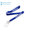 China wholesale cheap custom tube silk screen logo printing tubular lanyard